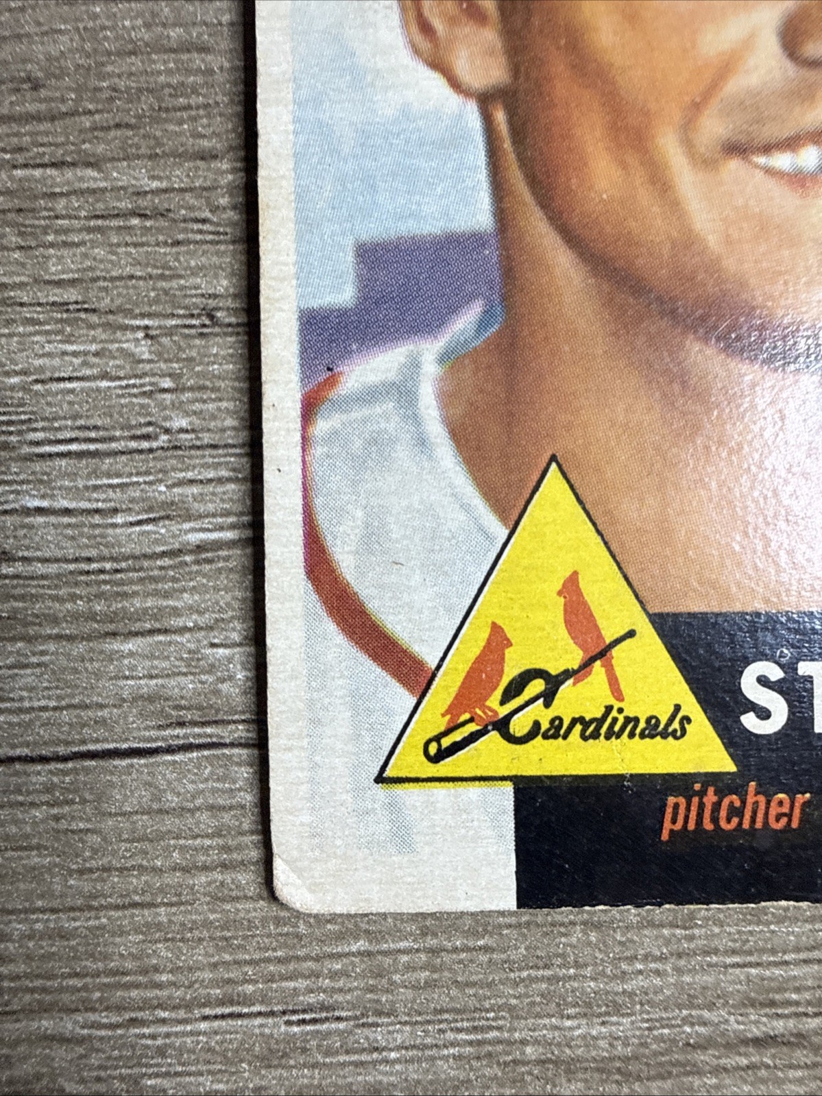 1953 Topps – Stu Miller #183 (RC) Crease