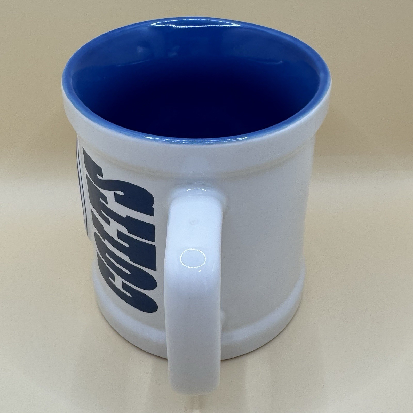 NFL Team Indianapolis Colts Sculpted Horseshoe Logo Cup Coffee Mug 10 oz