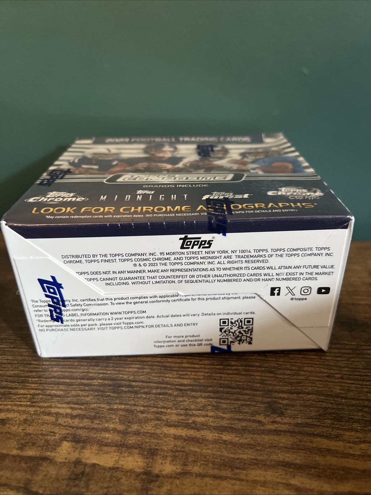 2023 Topps Composite NFL Football Monster Mega Box Factory Sealed 6 Pks 60 Cards