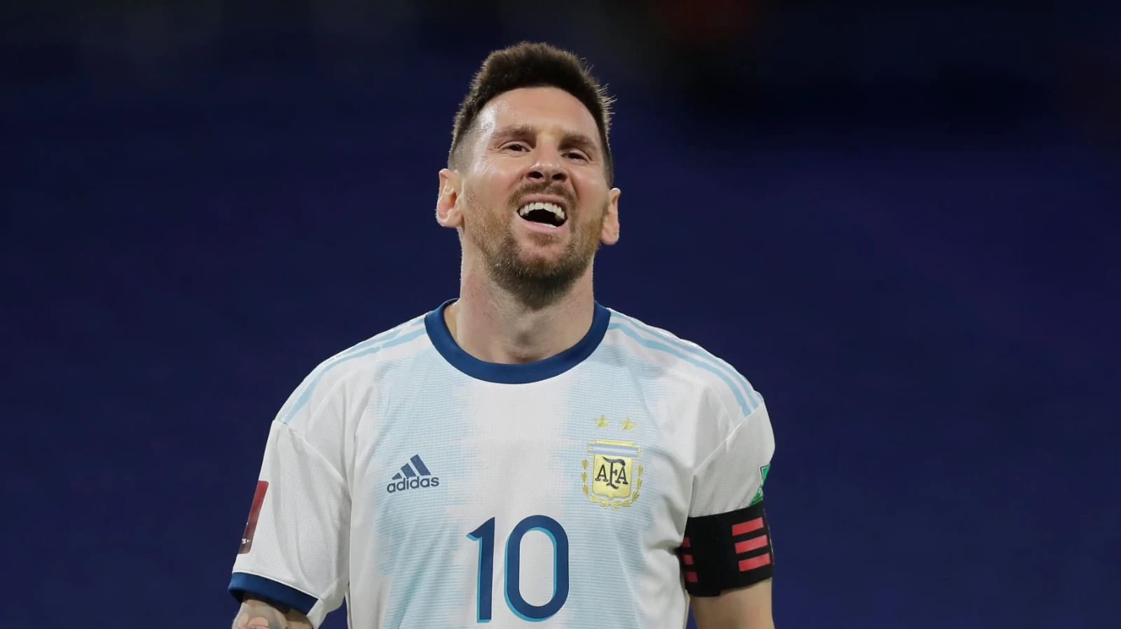 MENS LEO MESSI ARGENTINA NATIONAL 2019/2020 SOCCER FOOTBALL SHIRT JERSEY SIZE XL