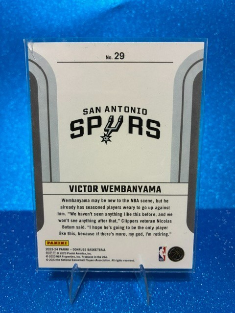 2023-24 Panini Donruss – Franchise Features Victor Wembanyama #29 (RC)