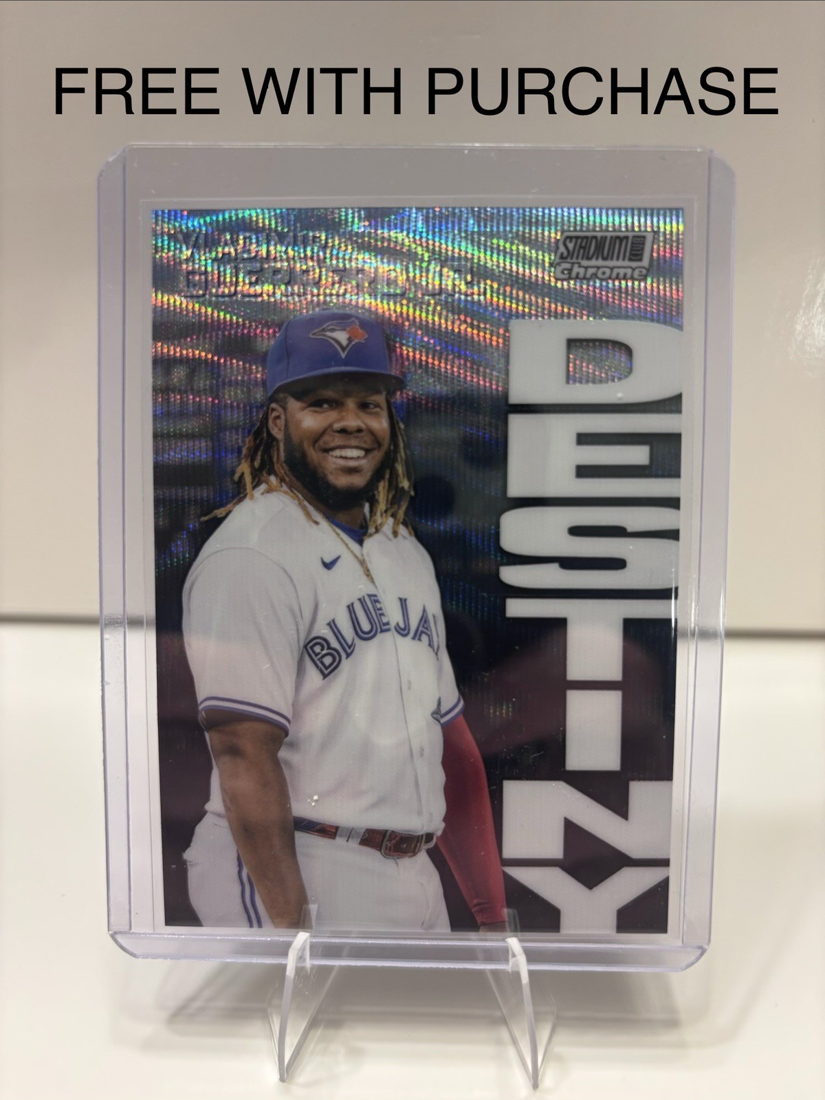 🔥2019 Topps Chrome Refractor #201 Vladimir Guerrero Jr RC Rookie PSA 10🔥
