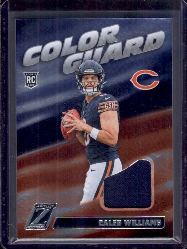 CALEB WILLIAMS 2024 Panini Zenith Color Guard Rookie RC Jersey #CG-1