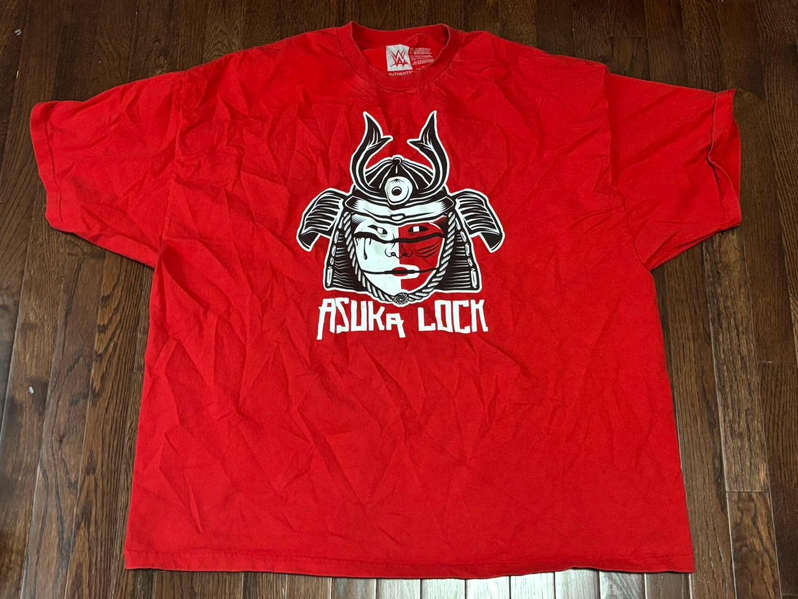 ASUKA WWE WRESTLING T Shirt Mens 4XL Red Key to Evolution Asuka Lock