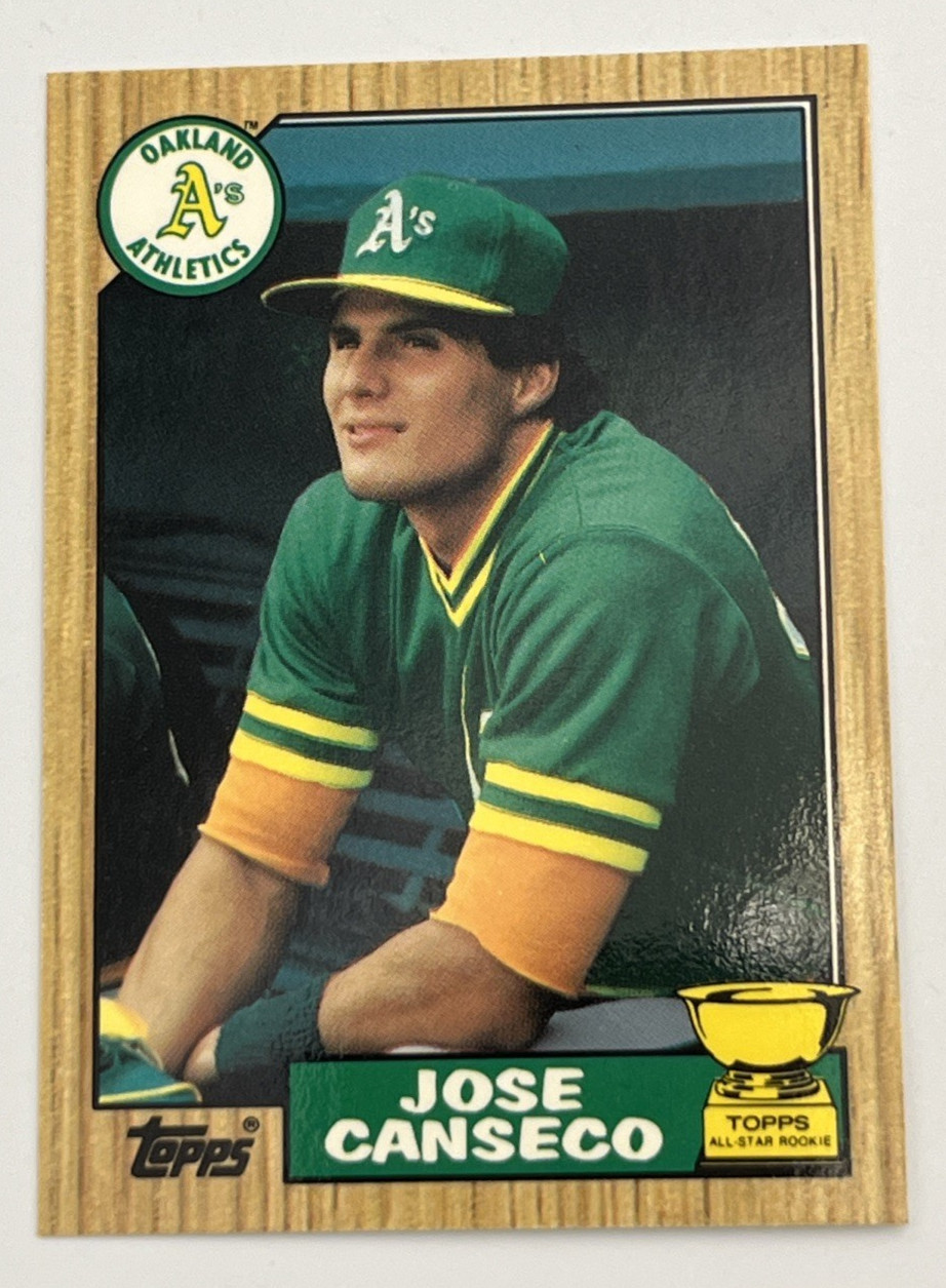 Jose Canseco 1987 Topps Tiffany #620 NM or Better