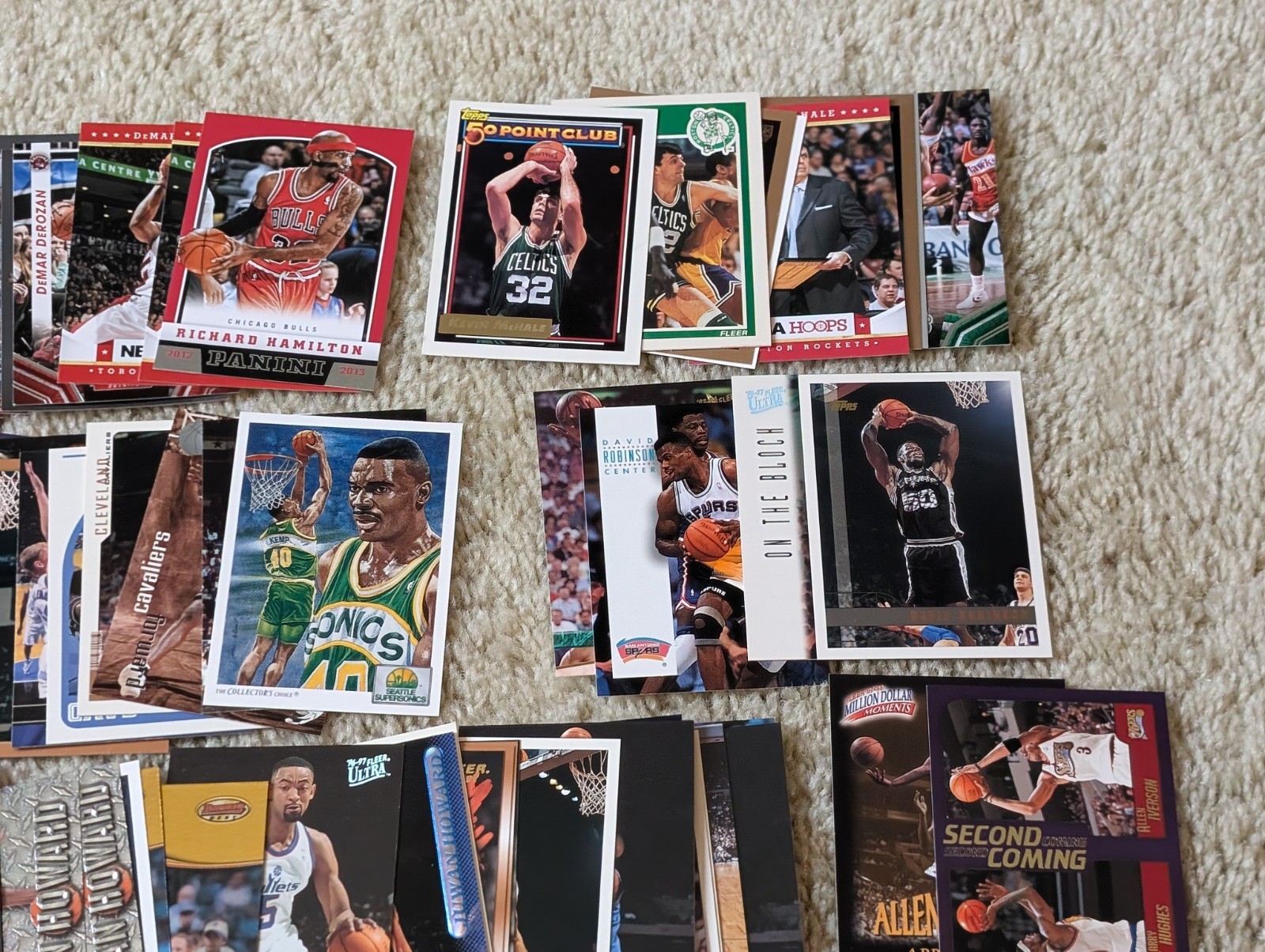 NBA Stars & HOF 450+ Card Lot- Topps Upper Deck Fleer Ultra Metal Great Mix 👀