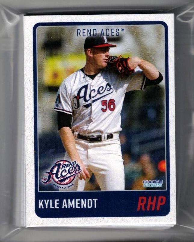 2025 RENO ACES TEAM SET NEW COMPLETE 26 CARDS