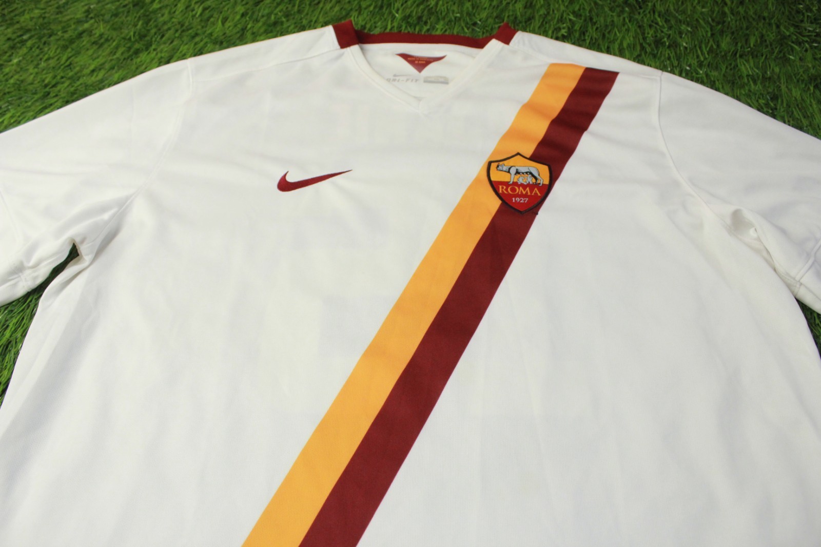 AS ROMA ITALY PJANIC 2014-2015 FOOTBALL SHIRT JERSEY AWAY NIKE ORIGINAL SIZE XXL