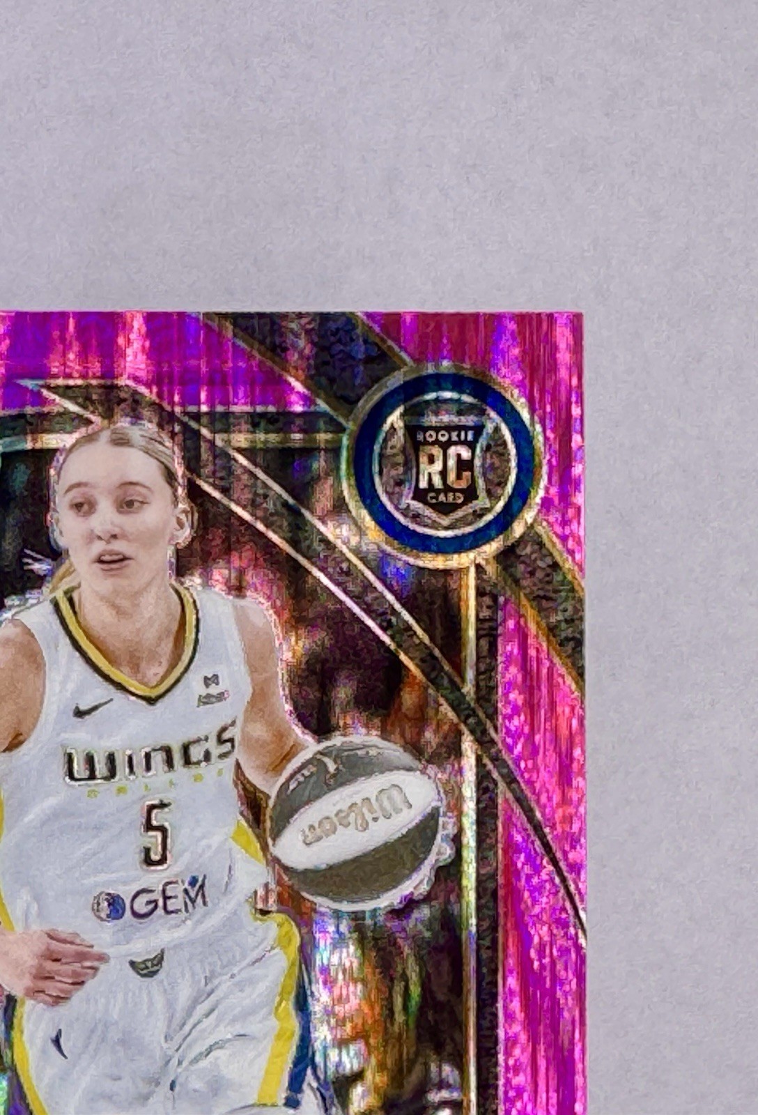 2025 WNBA Select Paige Bueckers Pink Flash Courtside “Rare” RC 💥👀