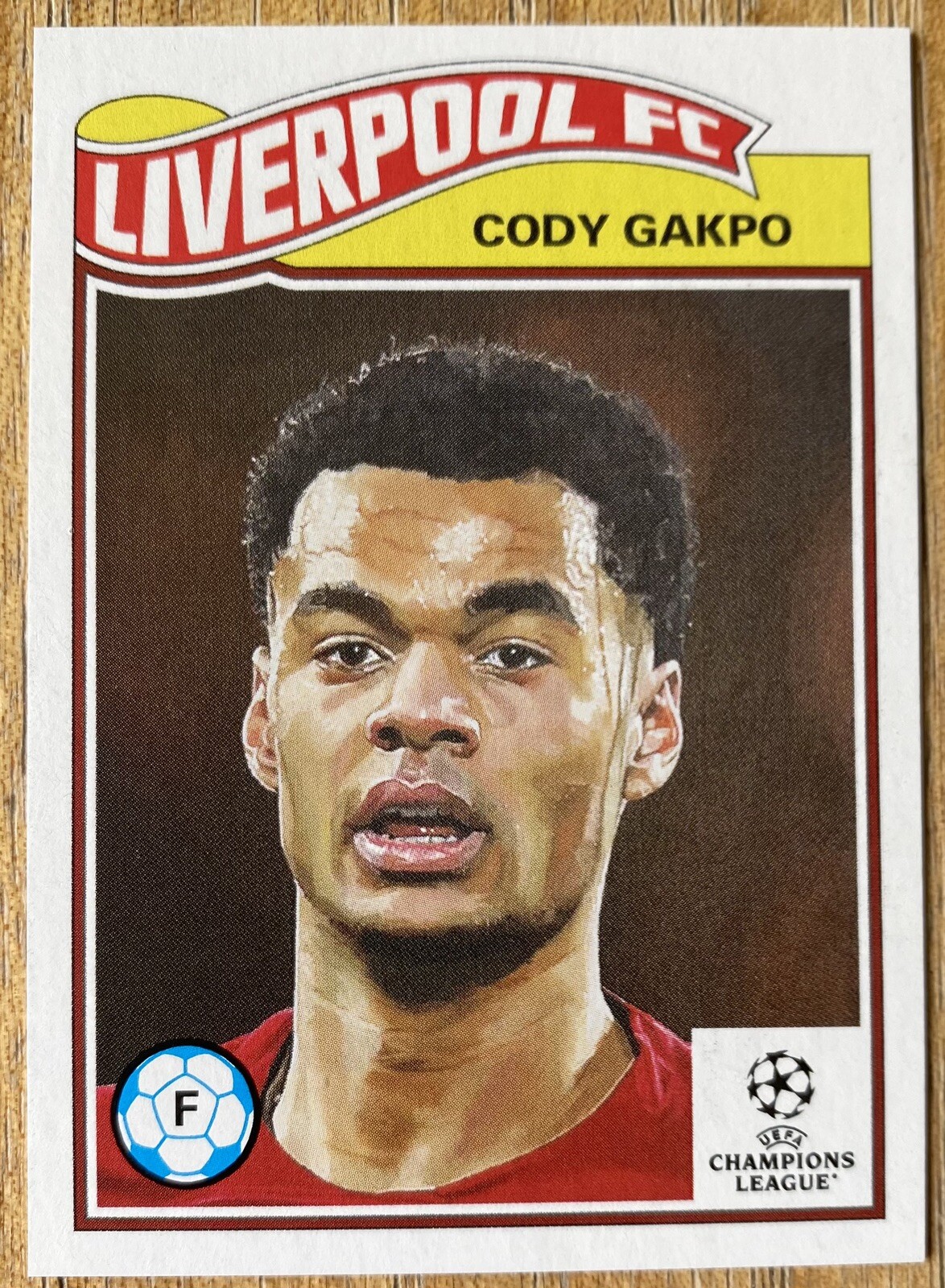 2023 Topps UCC Living Set #535 Cody Gakpo Liverpool Netherlands