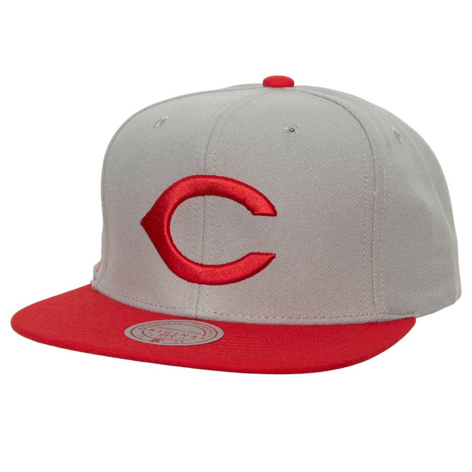 Mitchell & Ness Cap MLB Cincinnati Reds Away Coop Snapback Hat