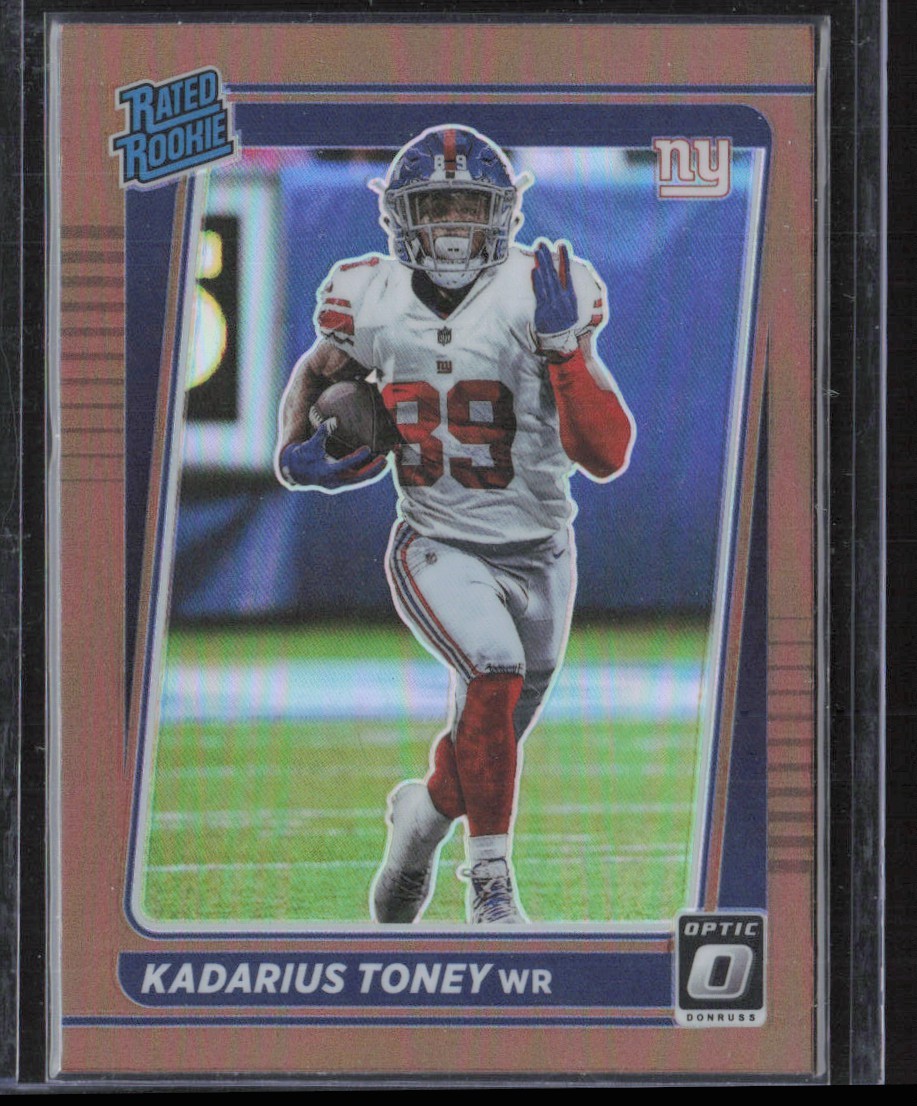 2021 Donruss Optic Rated Rookies RPS Autographs Kadarius Toney Auto New York