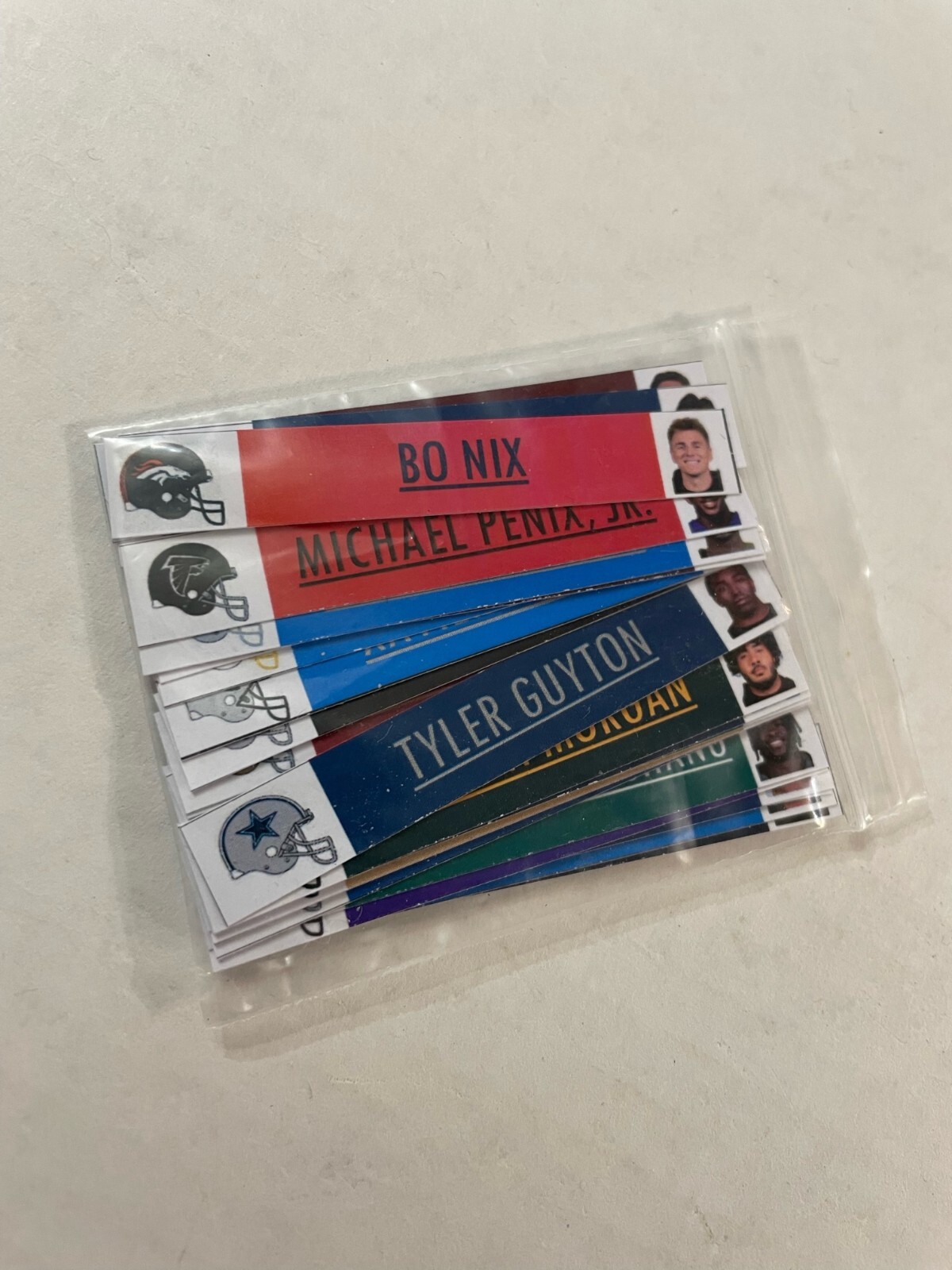 Customized BCW Tall Dividers 2024 NFL Draft Rookie Class