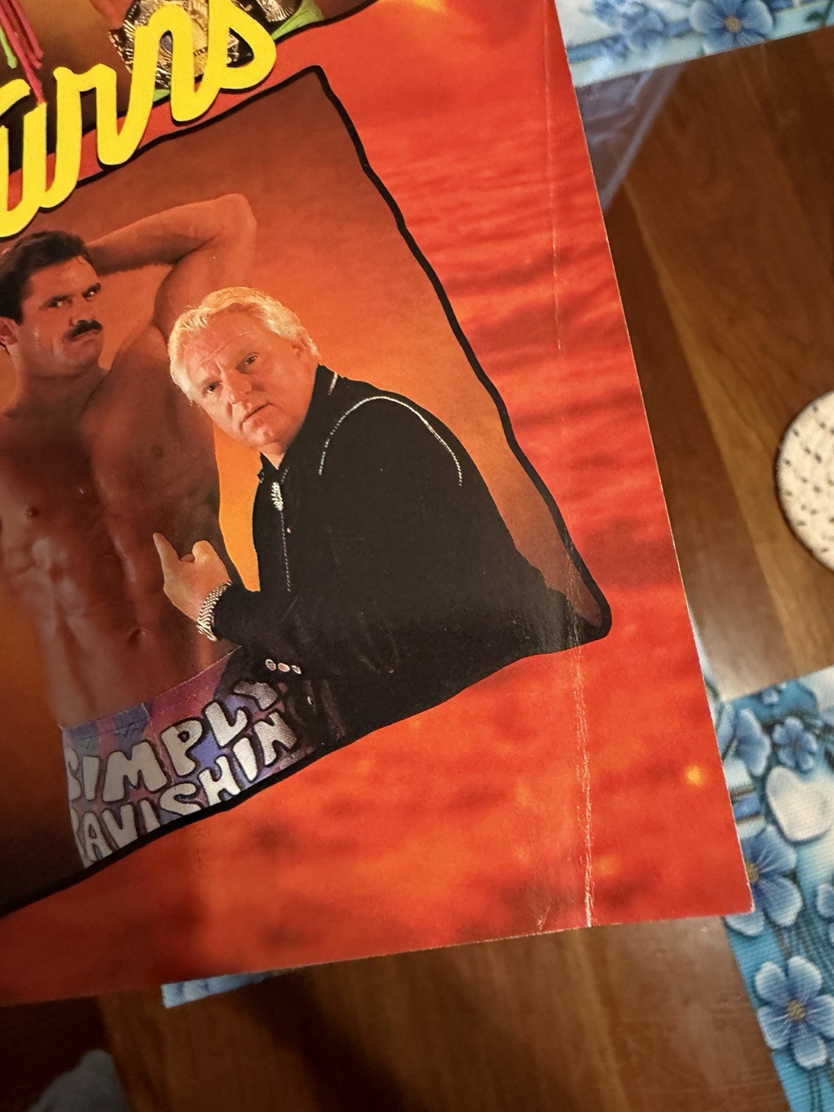 Vintage 1990 WWF Summer Slam Official Souvenir Edition Wrestling Program PA