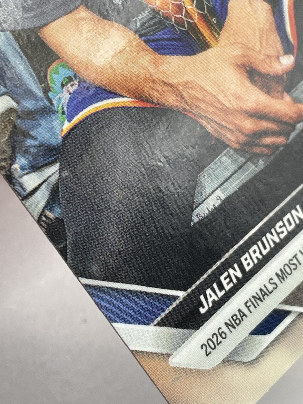 Jalen Brunson 2025-26 Topps Now Finals MVP Short Print #339-SP