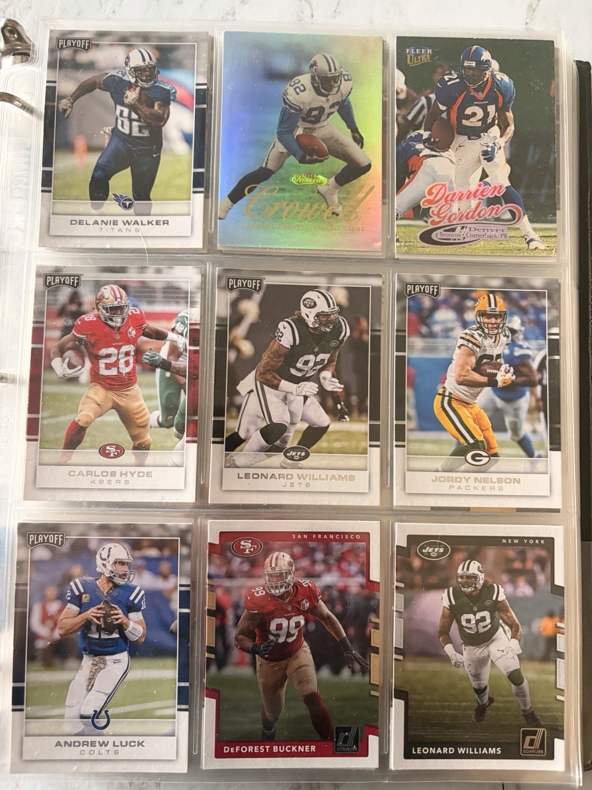 Sports Card Mixed Lot Baseball, Basketball, Football Various Brands Years
