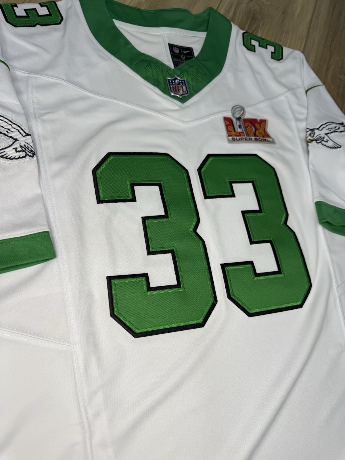 Cooper DeJean #33 Philadelphia Eagles Choice of Kelly Green All Stitched Jersey
