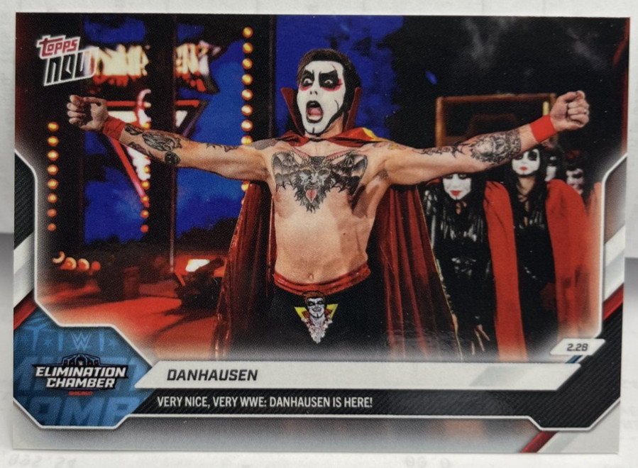 Very Nice, Very WWE: Danhausen is Here! 2026 Topps Now Wrestling Debut #24 SP