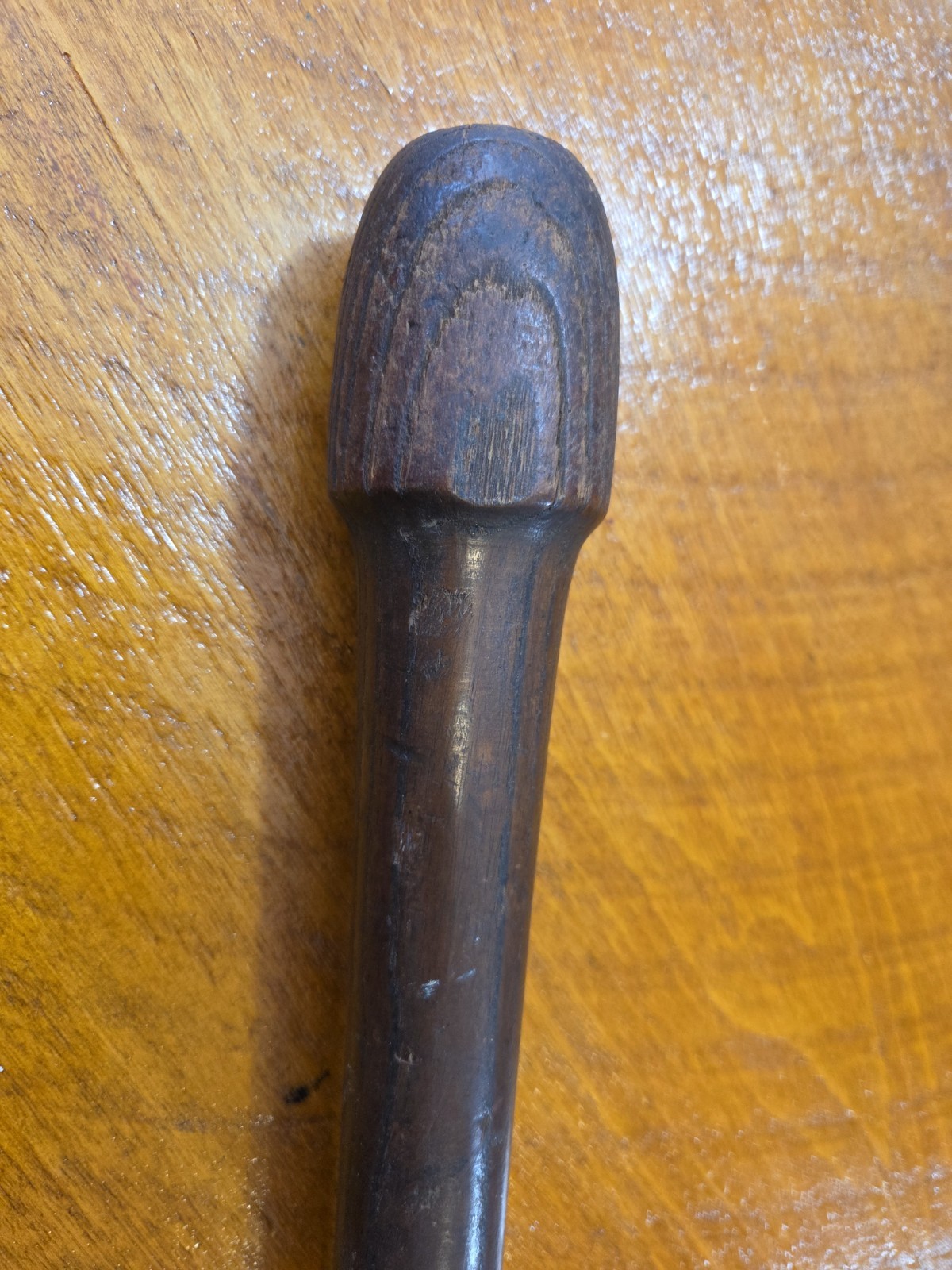 Early 1900’s Spalding Mushroom Top Baseball Bat 33 Inches Long 39.5 Ounces