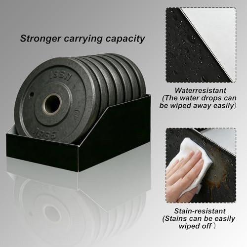 35 Pack Heavy-Duty Cardboard Storage Bins with Label Parts 12x8x4.5 in Black