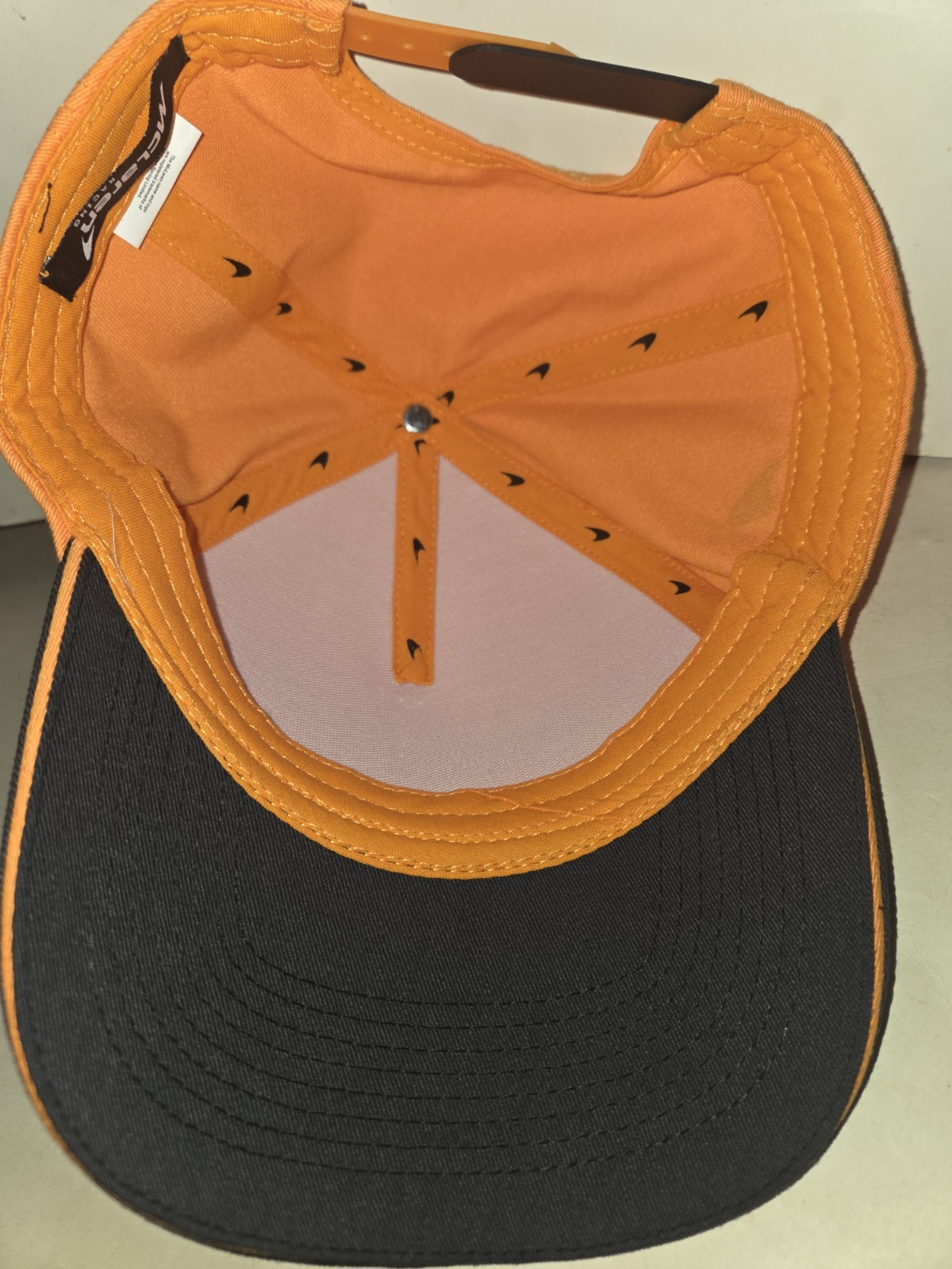 McLaren Formula 1 Team Hat Orange Adjustable Udemy