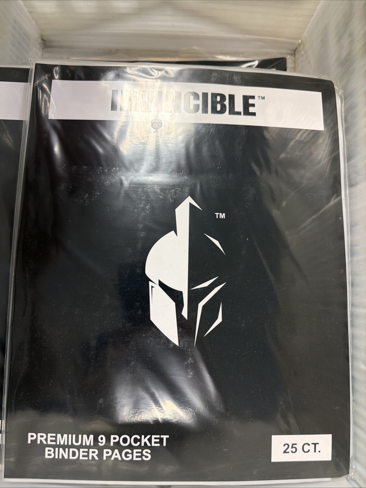 9 Pocket Binder Pages 1 Pack of 25 Sheets Premium Quality for Sports & TCG Cards
