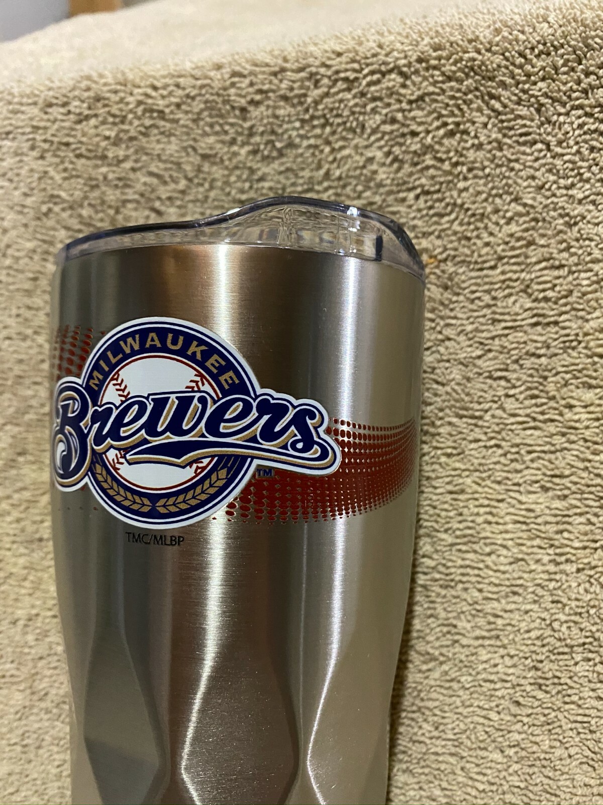 Milwaukee Brewers Tumbler Mug Cup 22oz Stainless Steel Baseball MLB NEW!