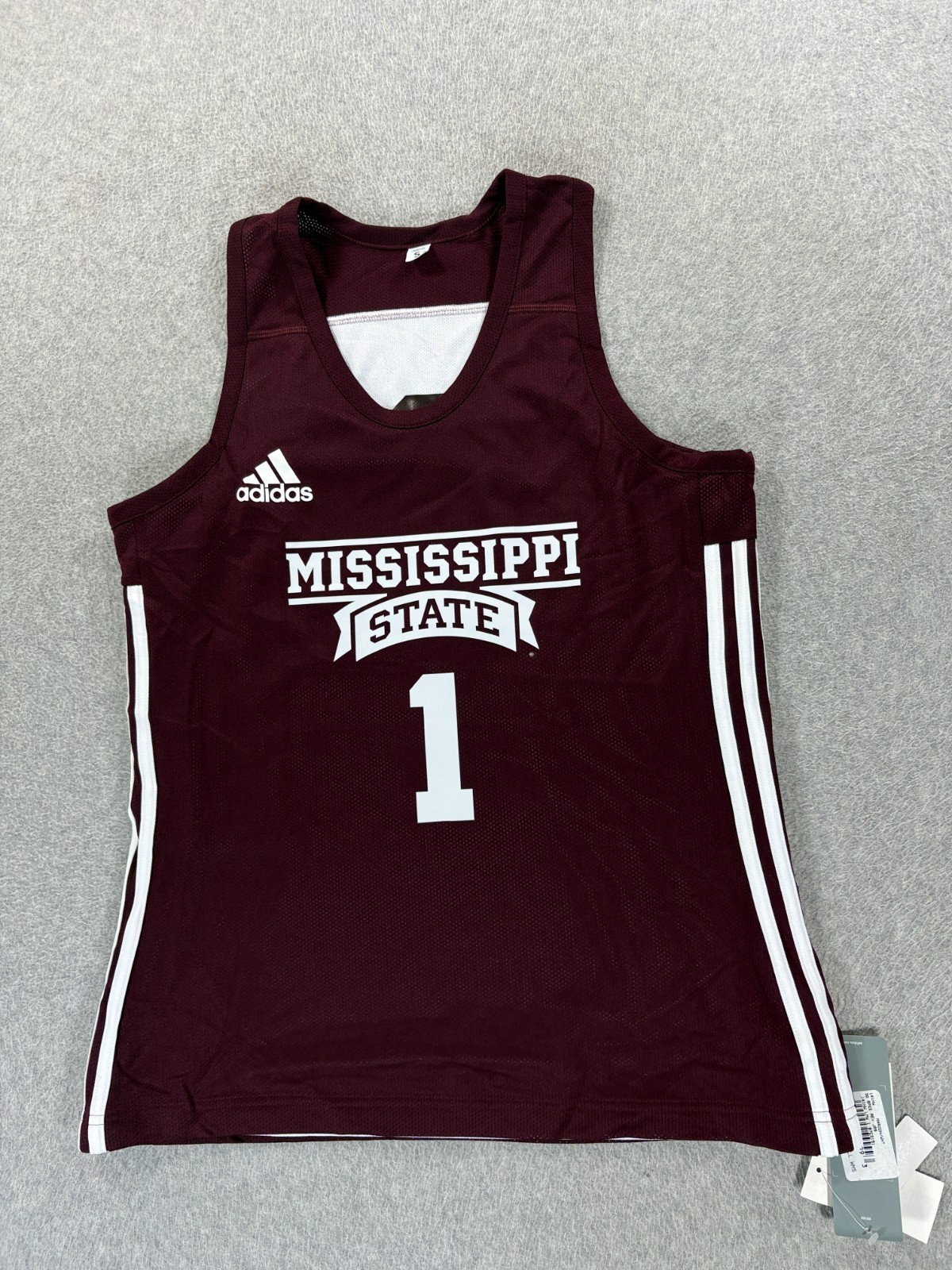 NWT Mississippi State Bulldogs Reversible Basketball Jersey (Women’s Small) #1