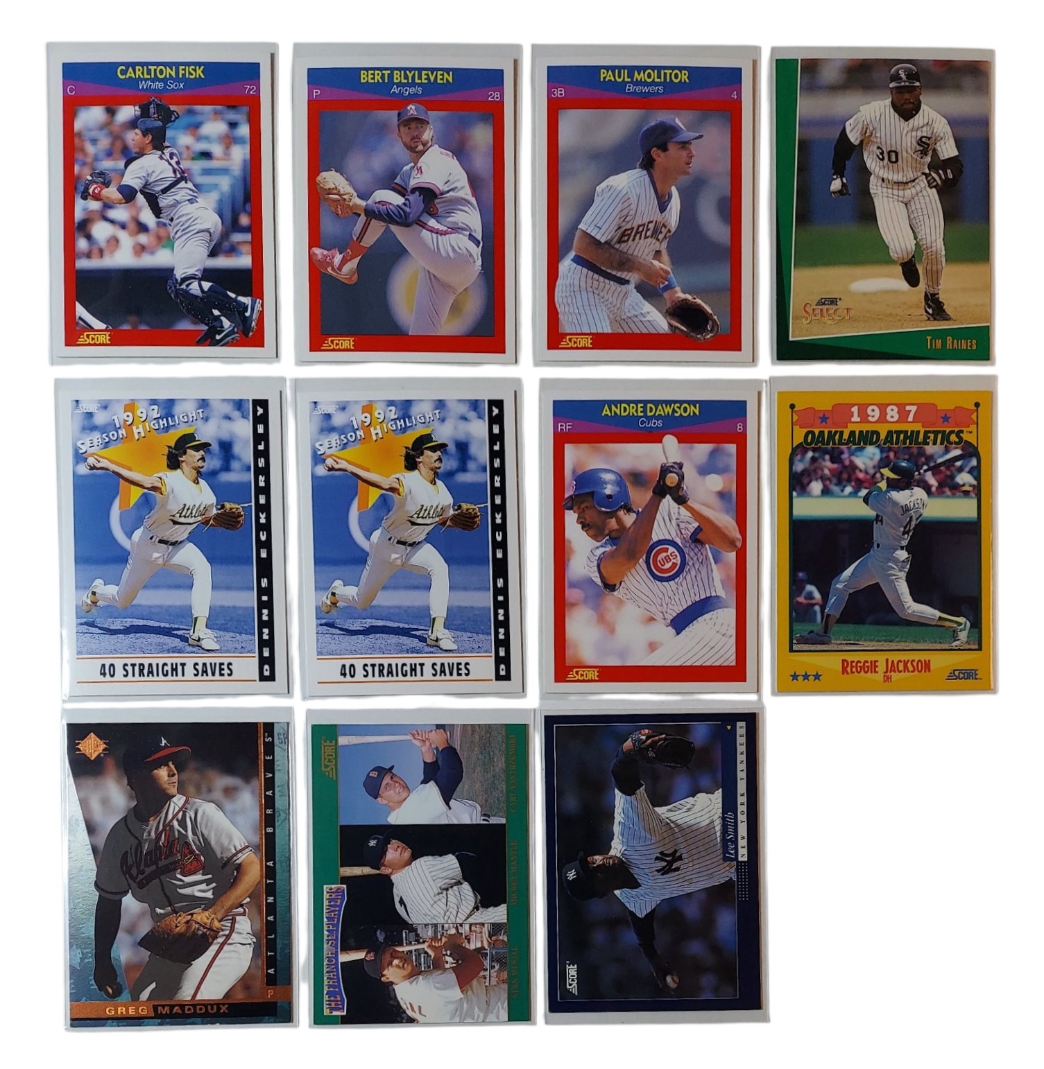 junk wax HALL OF FAMERS 286 Cards • 1989-92 • NRMT-MINT