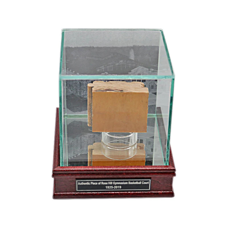 Fordham University Authentic 2″ x 2″ Piece of Rose Hill Gym Court in Case