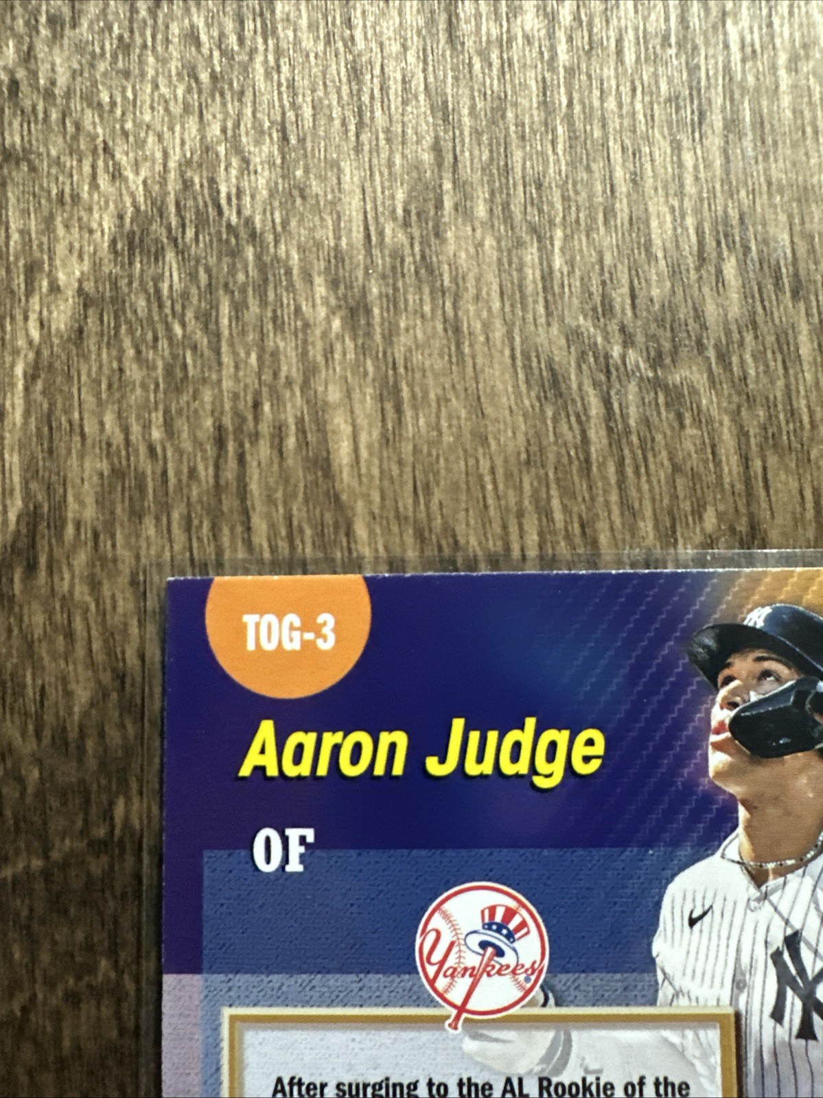 2026 Topps Series 1 Aaron Judge Titans of the Game #TOG-3 New York Yankees