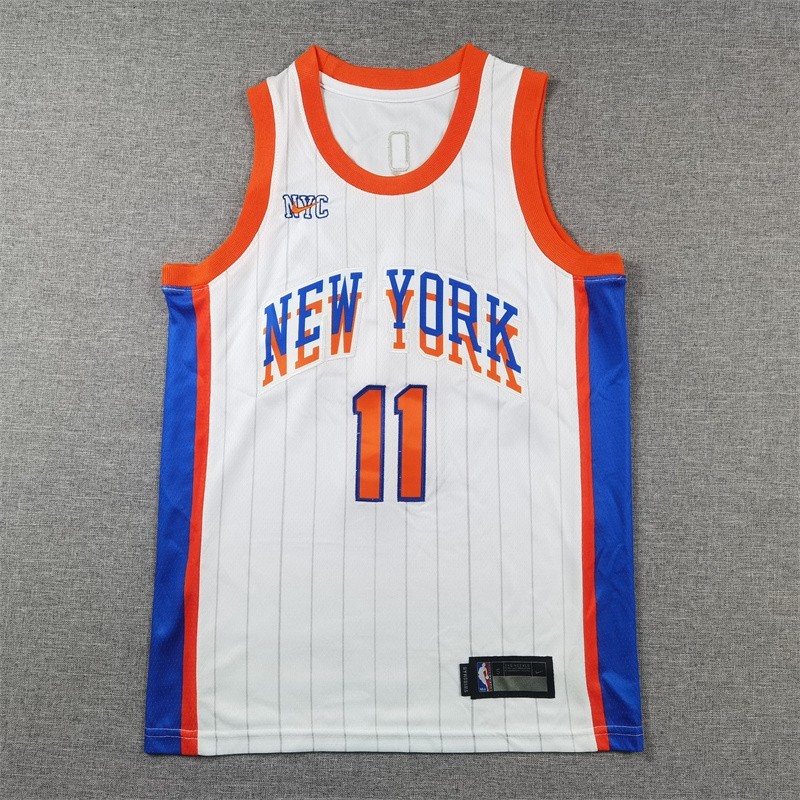 YOUTH’s Jalen #11 Brunson Embroidered Jersey Blue 6 colors-SIZE S to XL Free tax