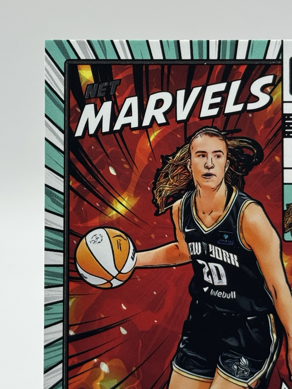 💎 2025 WNBA Panini Donruss – Sabrina Ionescu #7 Net Marvels – NY Liberty