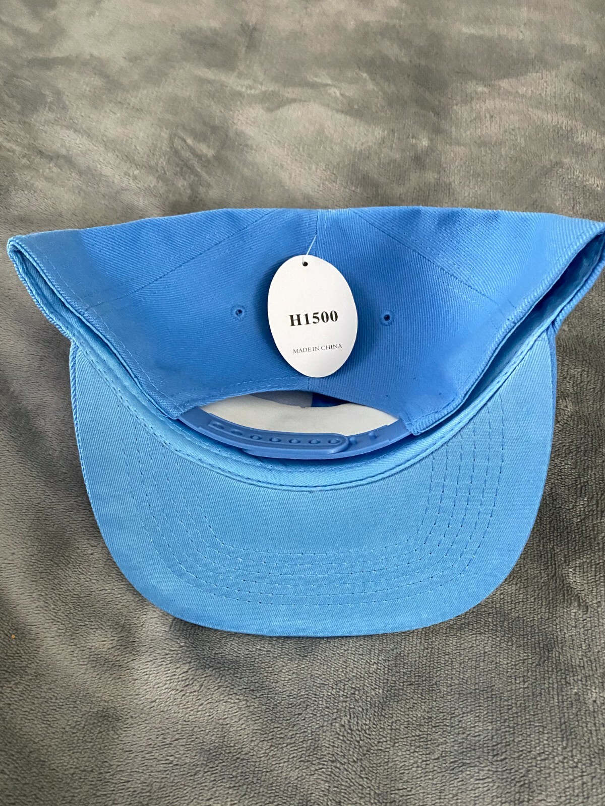 HOUSTON OILERS NFL VINTAGE LIGHT BABY BLUE THROWBACK LOGO HAT CAP SNAPBACK NEW