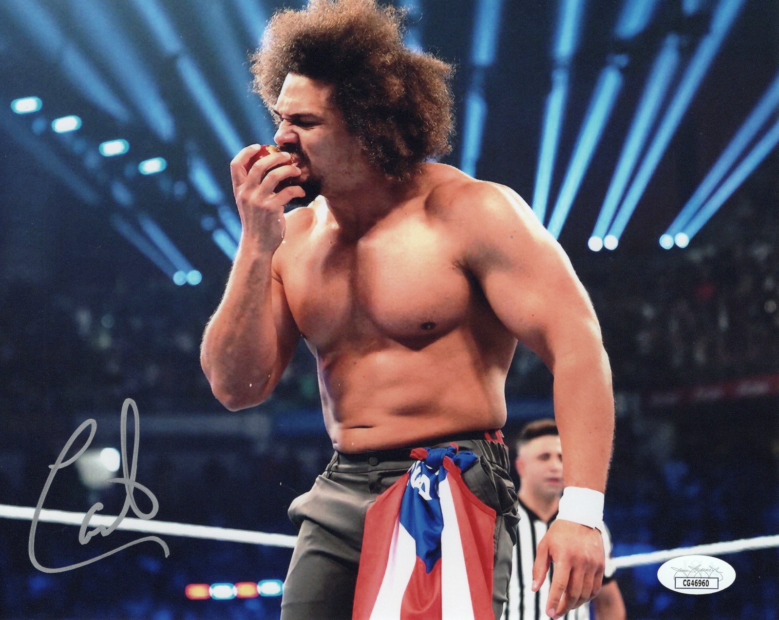 Carlito autographed signed 8×10 photo JSA WWE WWF LWO