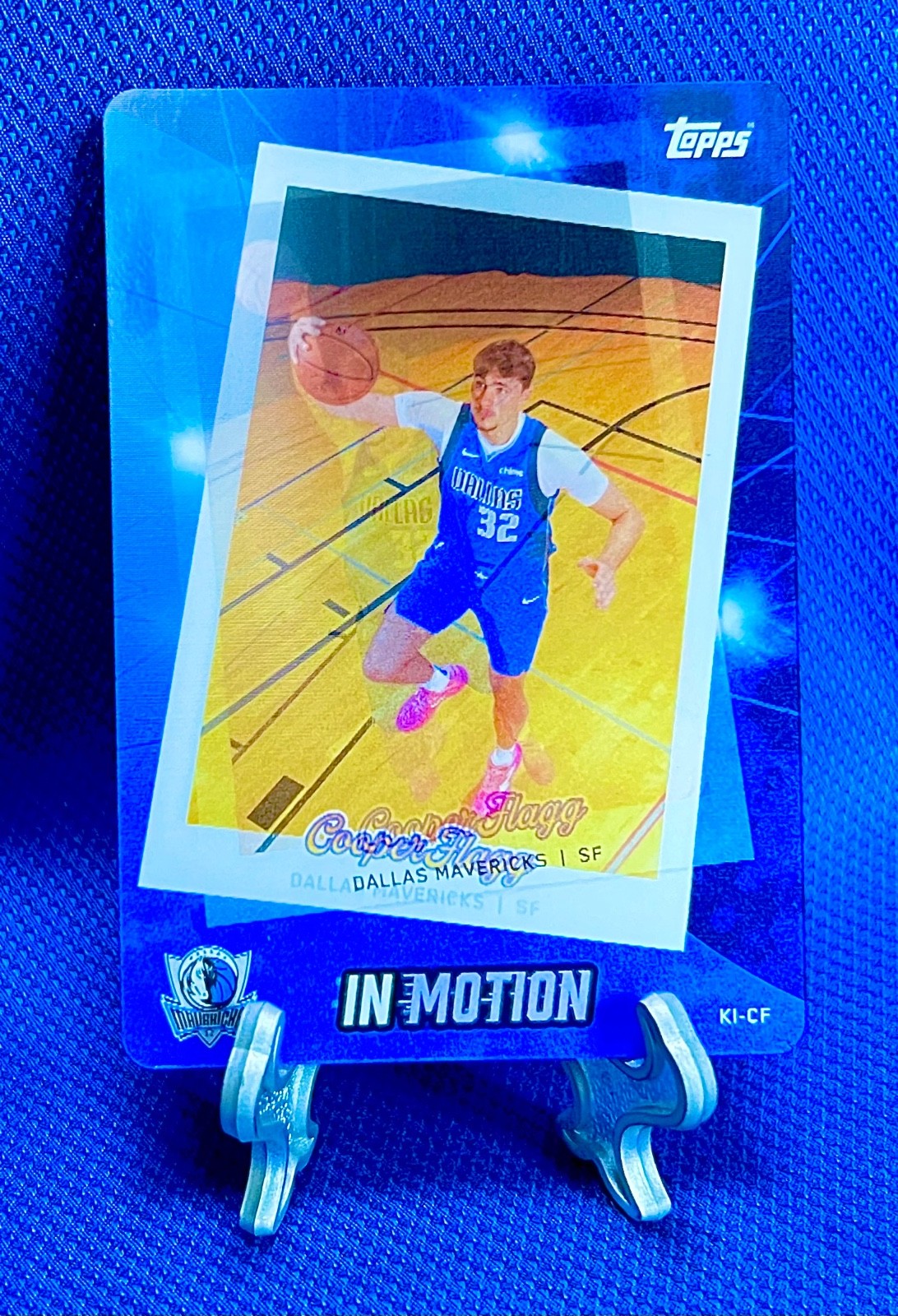 COOPER FLAGG 2025 Topps Attax 3D IN MOTION LENTICULAR #KICF RC RARE 1:10 DALLAS