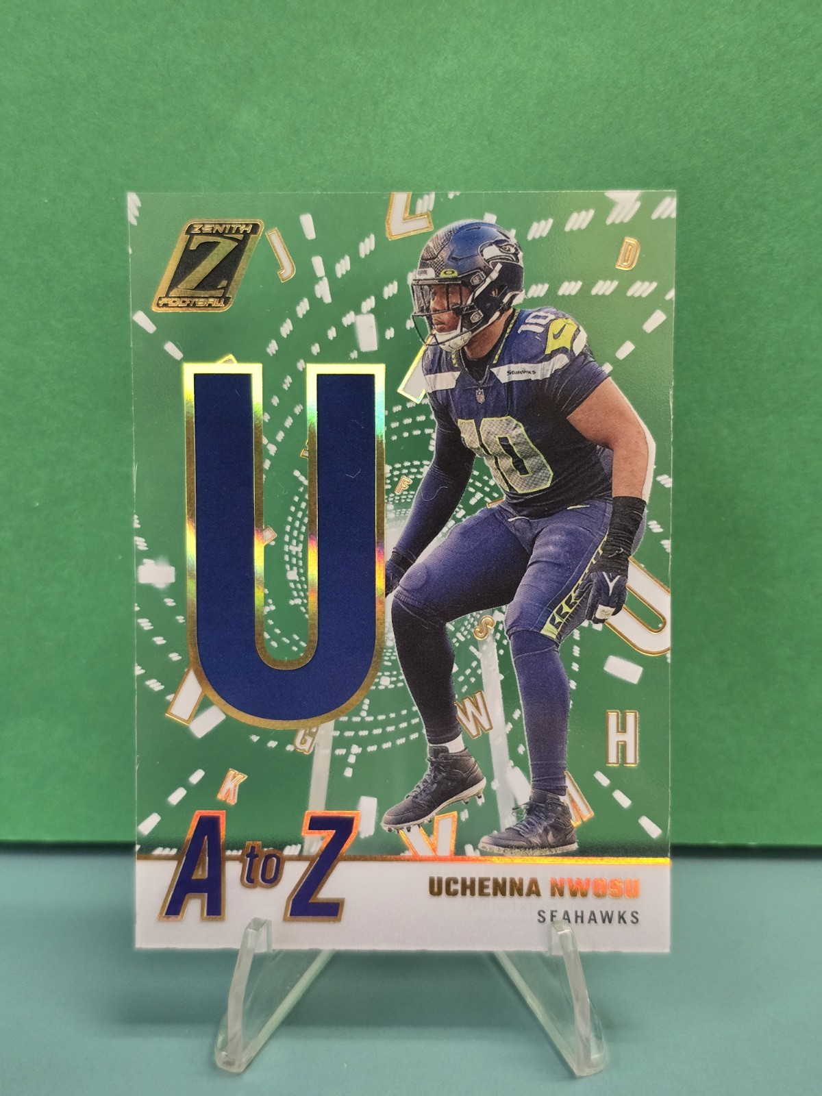 2023 Panini Zenith A to Z Uchenna Nwosu #21 Seattle Seahawks Case Hit!