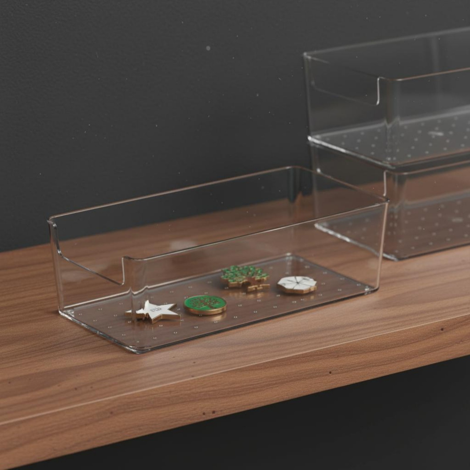 Collectible Display Storage Box Transparent Acrylic Collectible Box Sealed