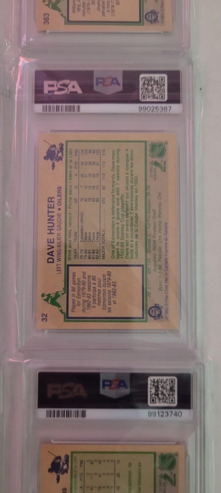 Lot of 9 1983-84 O-Pee-Chee OPC Hockey – All PSA 10 GEM MINT – 3 Rookie Cards RC