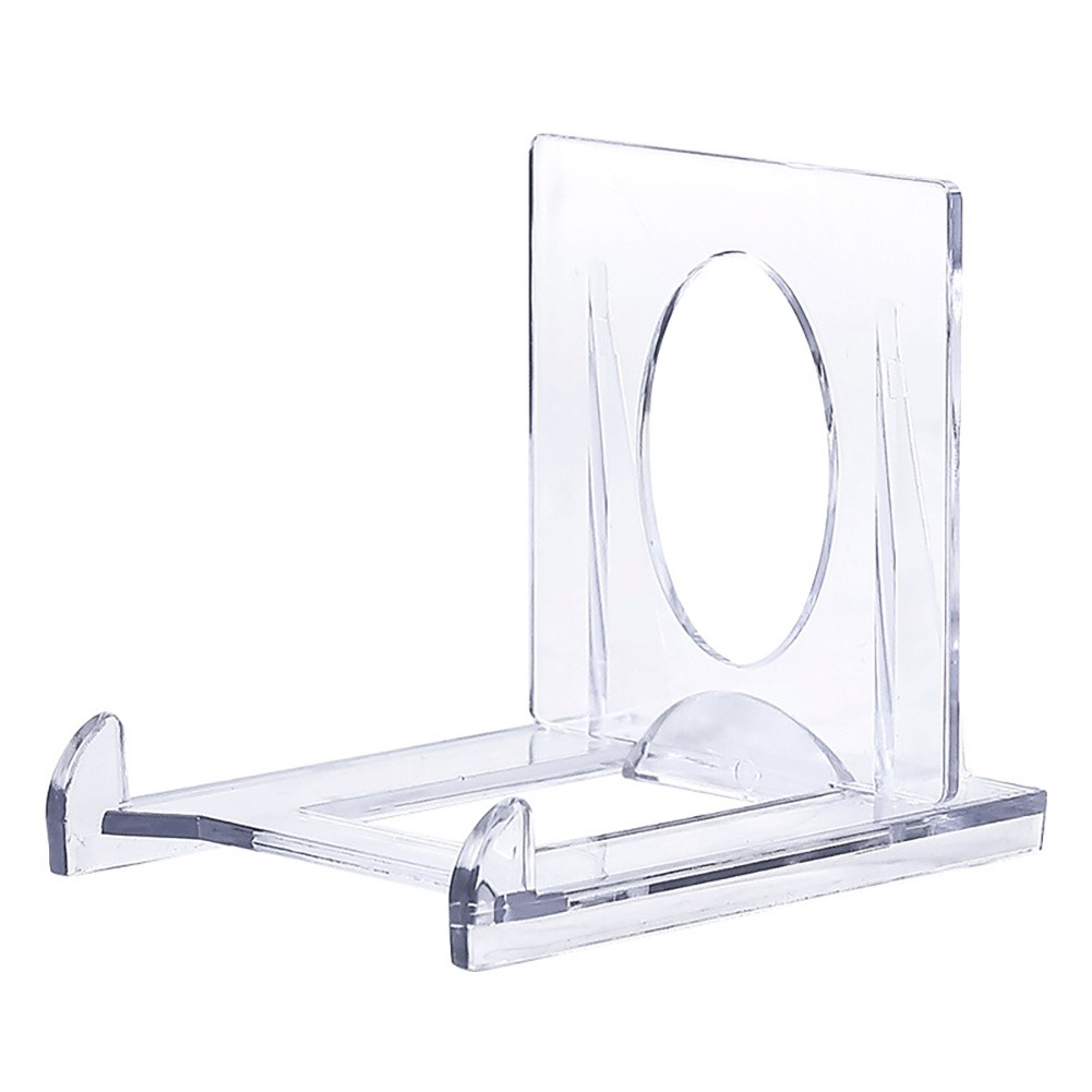 Adjustable Acrylic Stands Display Rack for Photos Crafts Office Desktop Storage
