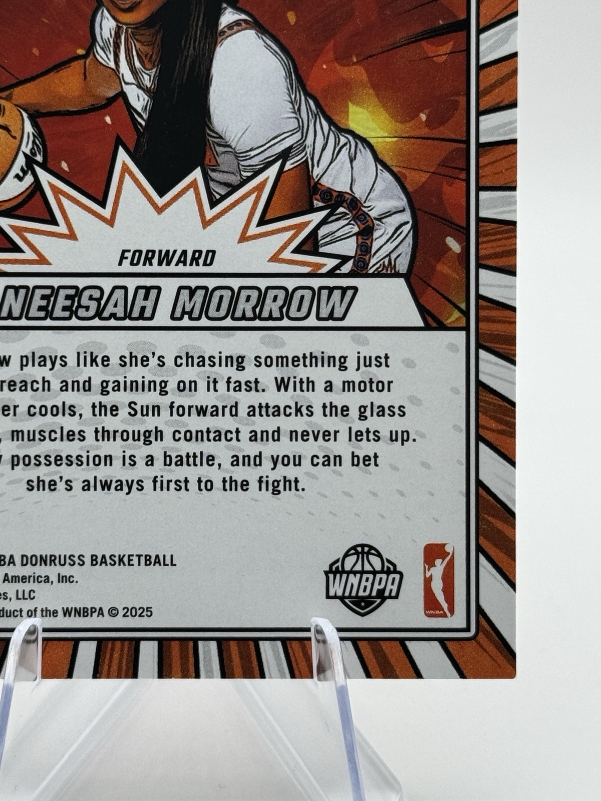 💎 2025 WNBA Panini Donruss – Aneesah Morrow #25 Net Marvels (RC) – Conn Sun