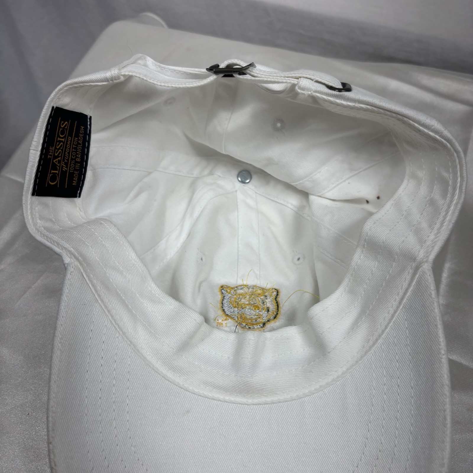 Baylor Bears Hat Cap White Green Yellow Yupoong The Classics Bangladesh OSFA