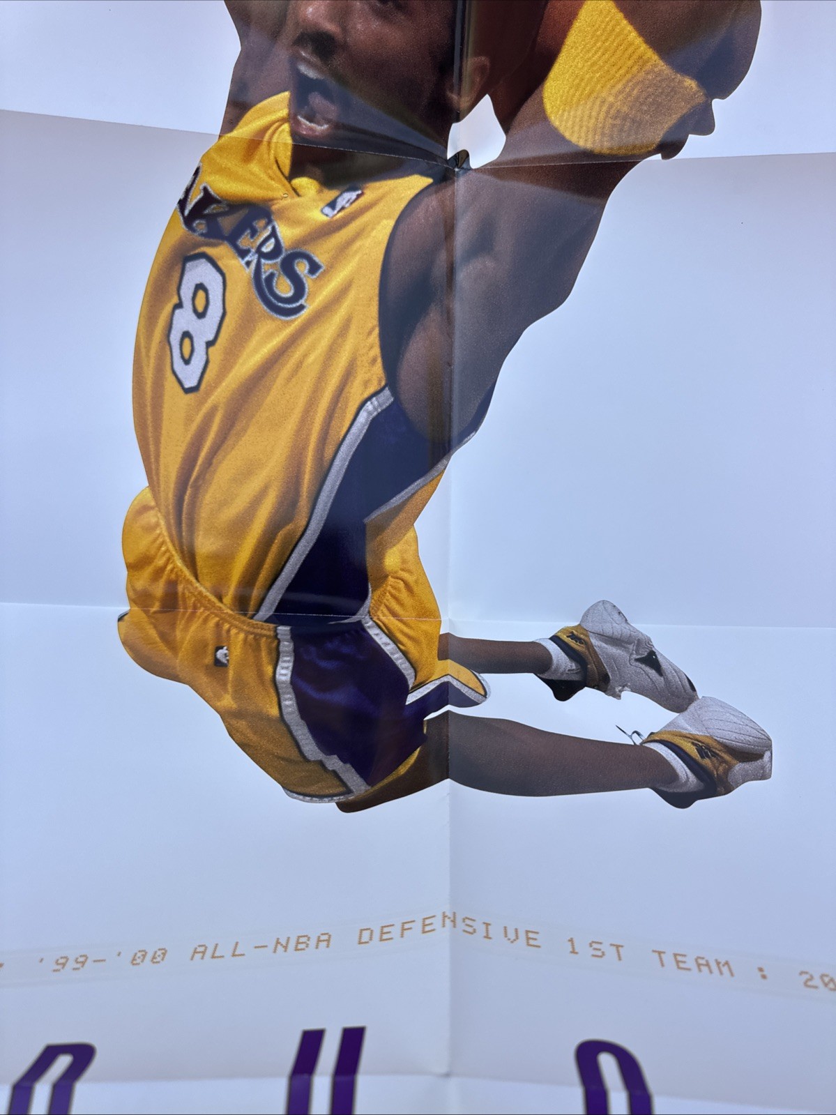 Upper Deck Kobe Bryant Rare Promo Dealer Shop Wall Poster Lakers HOF 98/99 99/00