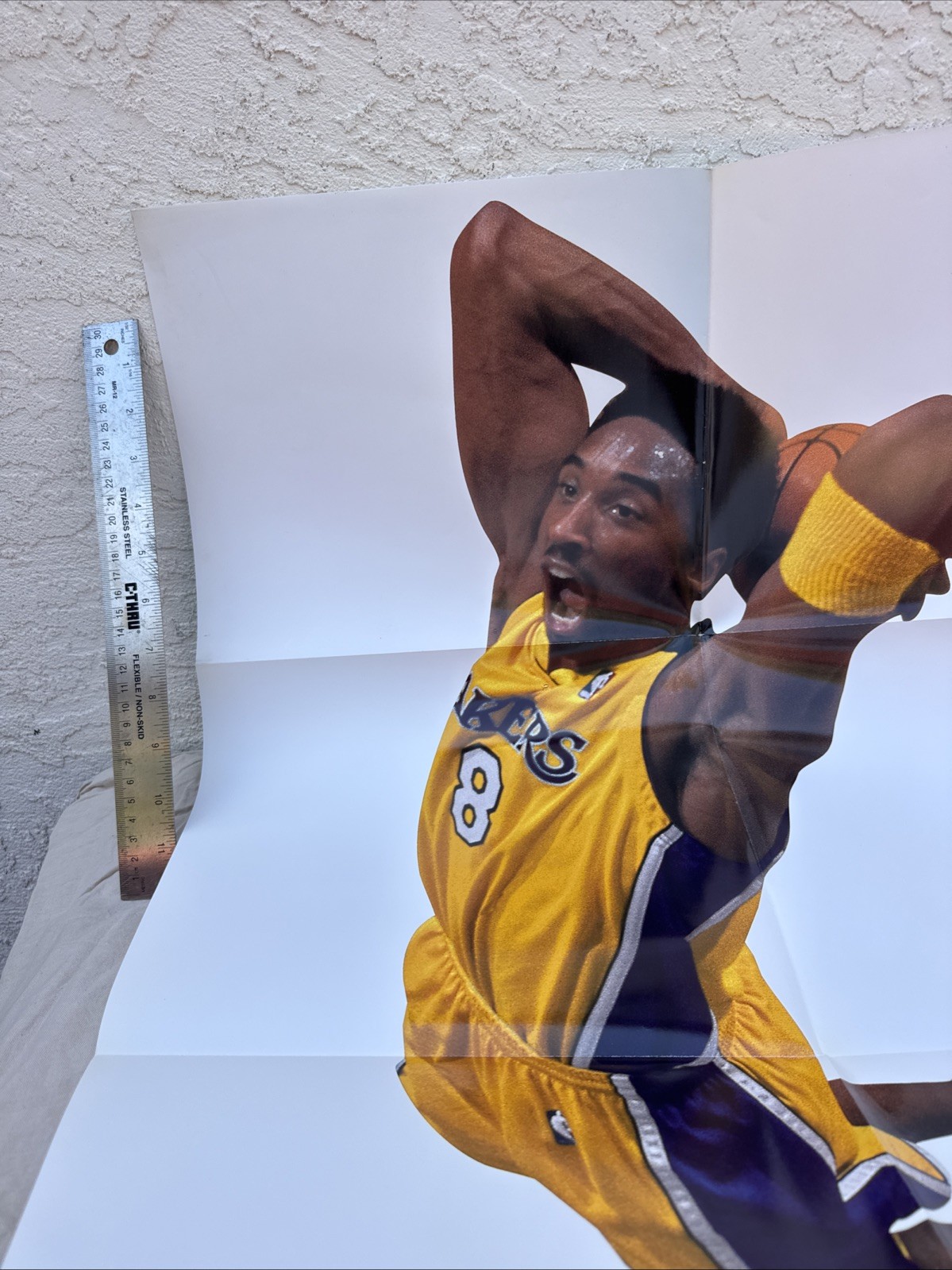 Upper Deck Kobe Bryant Rare Promo Dealer Shop Wall Poster Lakers HOF 98/99 99/00