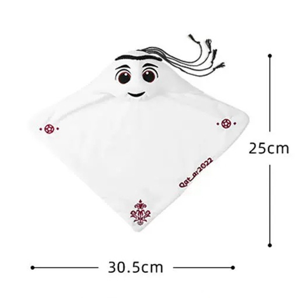 Official World Cup Qatar 2022 La’eeb Plush Doll 25CM No Box New