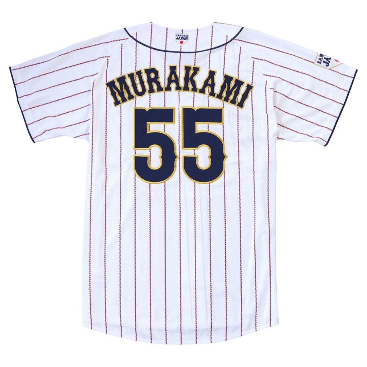 Munetaka Murakami Samurai Japan WBC Replica Home Jersey L Size Mizuno #55