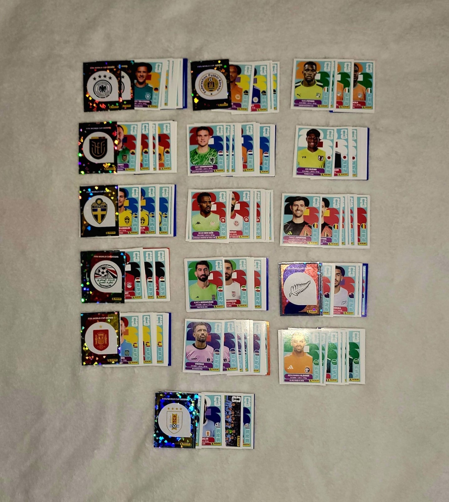 FIFA PANINI Coca Cola WORLD CUP 2026 Football Futbol Sticker CHOOSE GER – URU