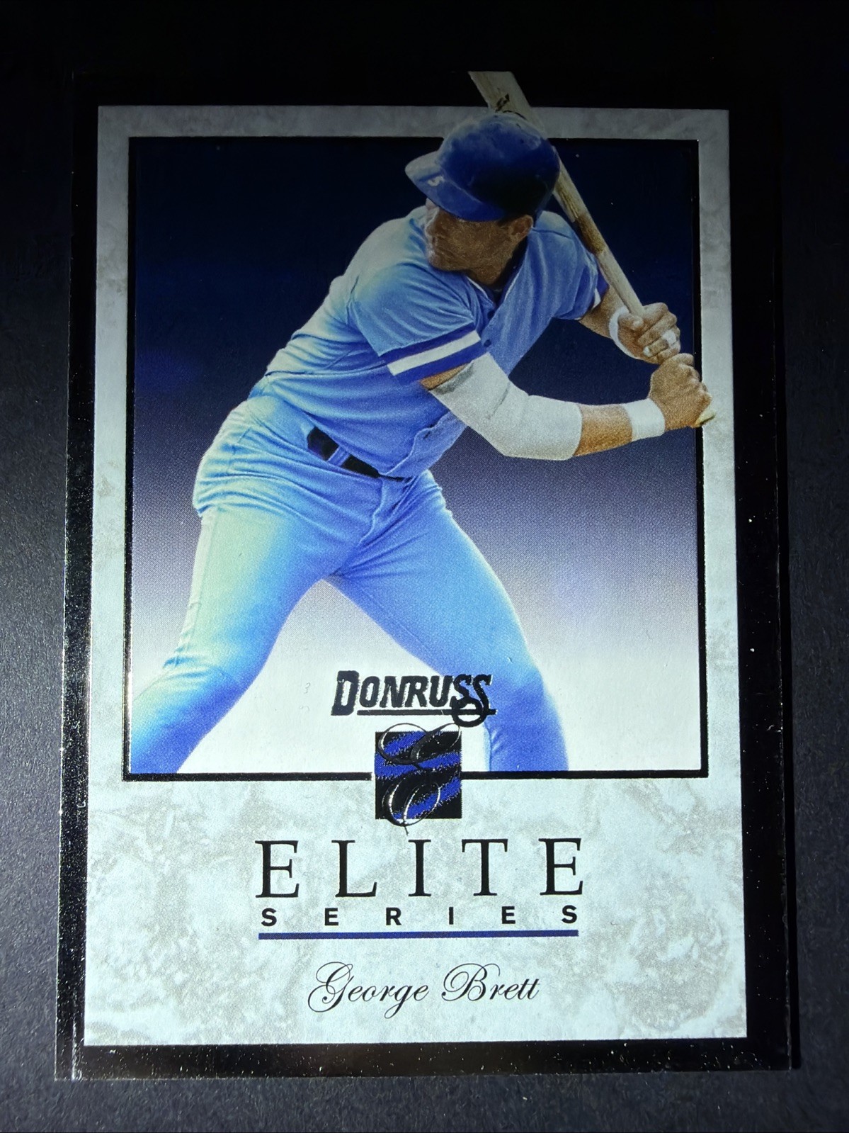 2026 Panini Donruss Foil Silver Elite Series George Brett Royals HOF Legend