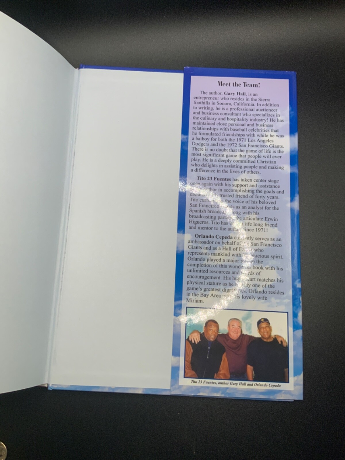 SIGNED Baseball Legends & Legacies and Gary Hall Hardcover, 1st Printing