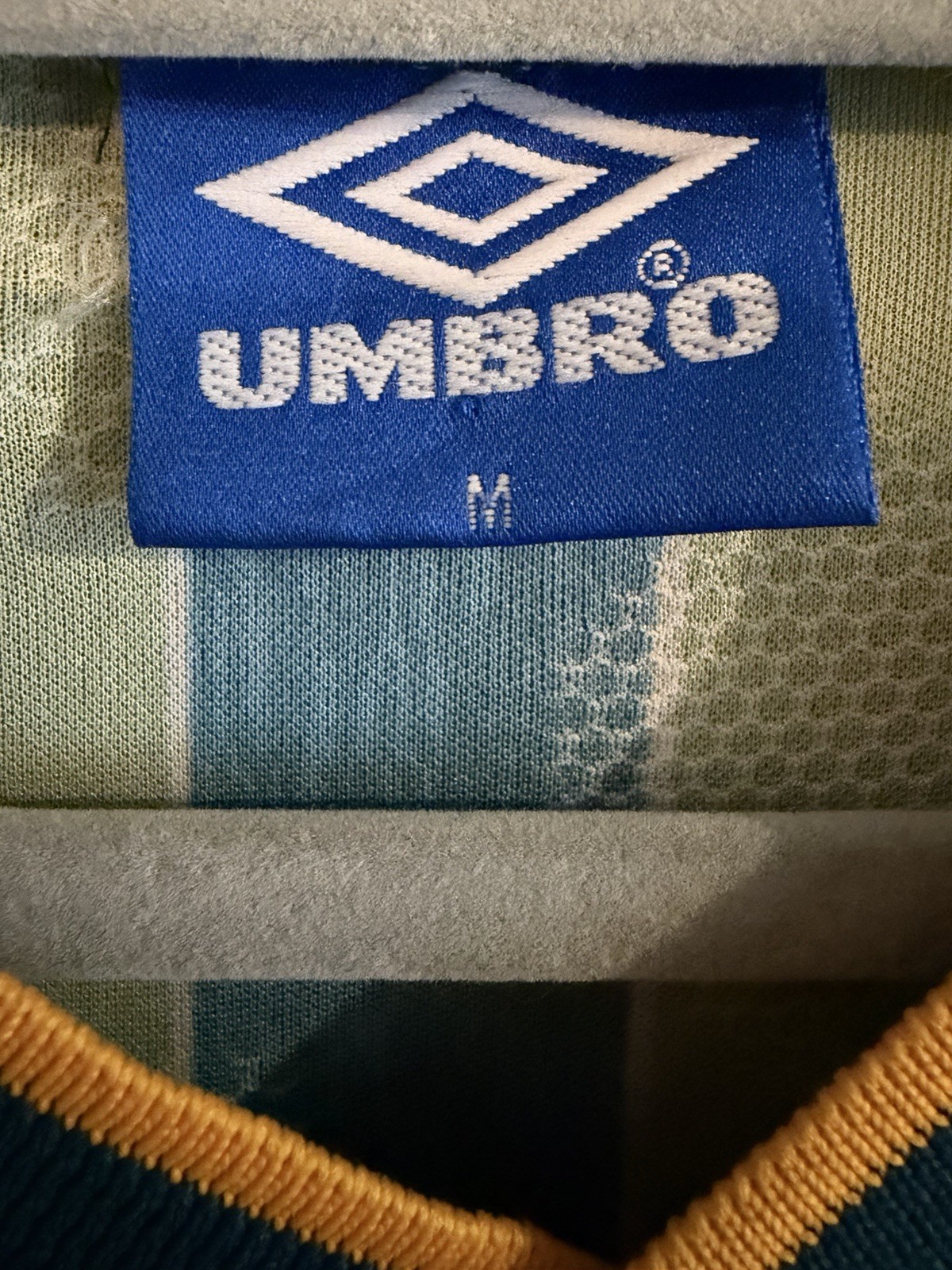 Inter Milan 1995/1996 Third Umbro Football Shirt Medium Vintage Original RARE